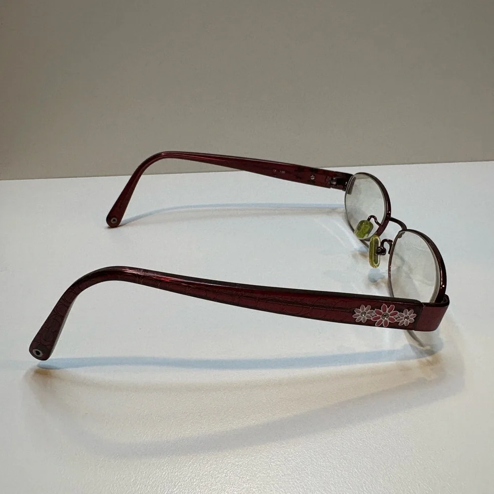 COACH EYEGLASSES Roslyn (909AF) Bordeaux 603 /‎ 49-17-135 COACH GLASSES FRAMES
